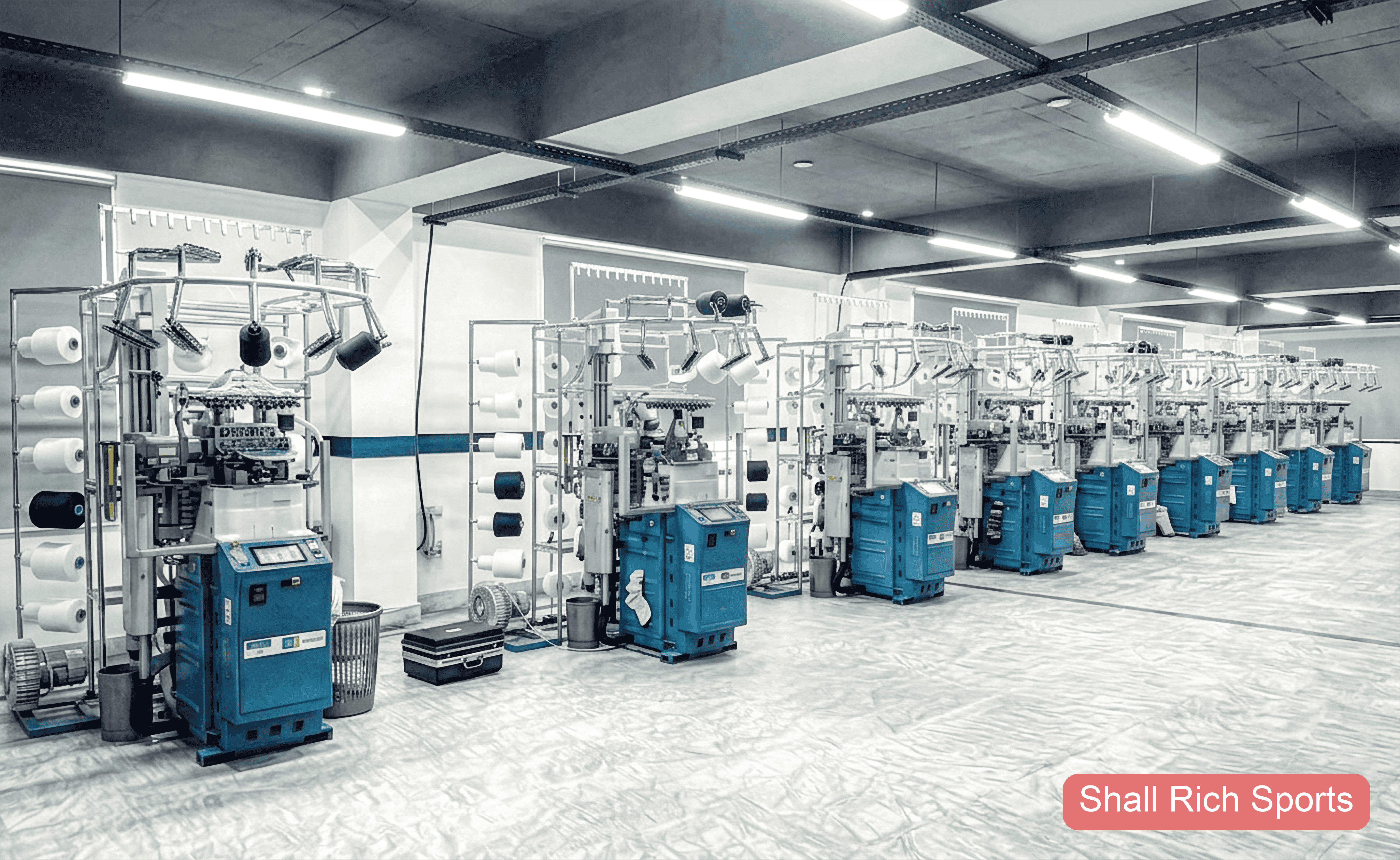 Seamless sock machines